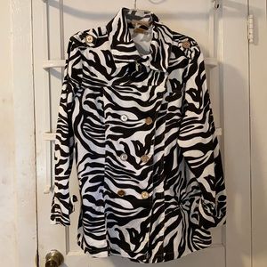 Zebra print woman’s size 2X by DG (Destiny Gold).